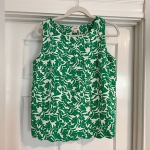 JCrew sleeveless blouse